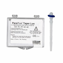ParaPost TaperLux Fiber Posts P181 Refill Size 5 1.25mm Headed Tapered Red (5)