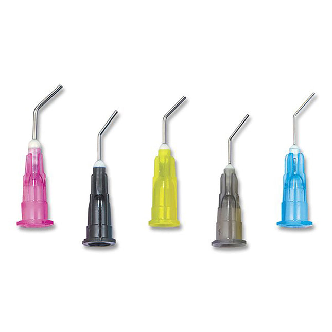 iSmile Pre-Bent Dispensing Tips 19ga Black (100)