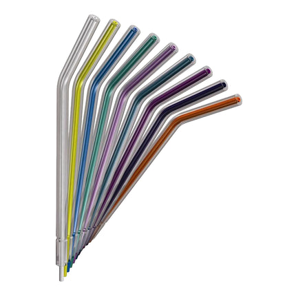 Crystal Tip Air/Water Syringe Tips Rainbow (1500)