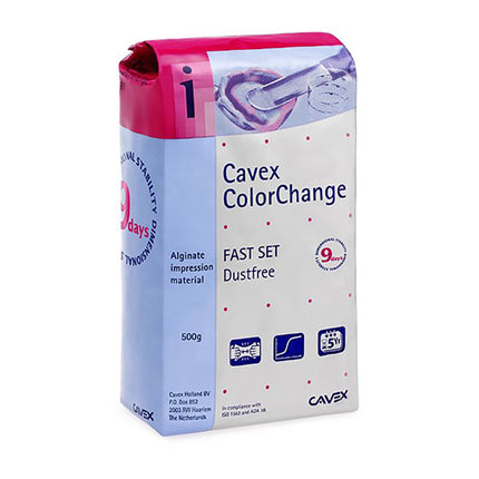 Cavex Alginate Color-Change Fast Set (500g)