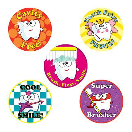 Dental Stickers Assortment Roll (100)
