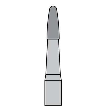 BurPlus Carbide Bur TF #7104 12-Blade Bud (5)