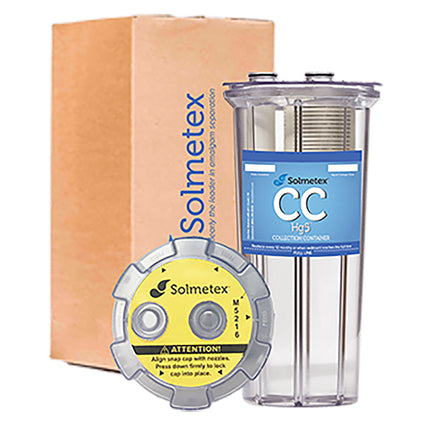 Solmetex (Legacy) Hg5 Collection Container w/ Recycle Kit