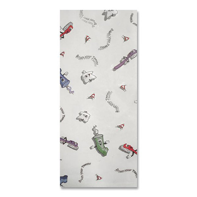 Patient Bag "Brush Your Teeth" 5" x 3" x 11-1/2" (100)