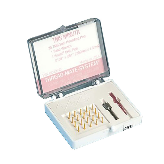 TMS L532 Link Self-Threading Pins Minim Pins Double Silver .021 Bulk (50)