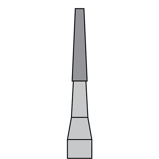 BurPlus Carbide Bur FG #700L Taper CC Fissure Lng Head (5)