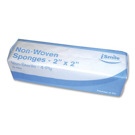iSmile Non-Woven NS Sponges 2" x 2" 4-ply (5000)