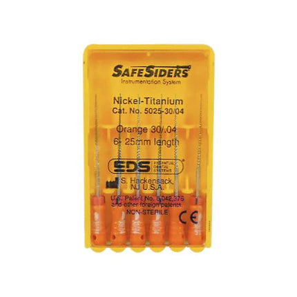 EDS SafeSiders Ni-Ti Reamers 21mm #30/.04 (6)