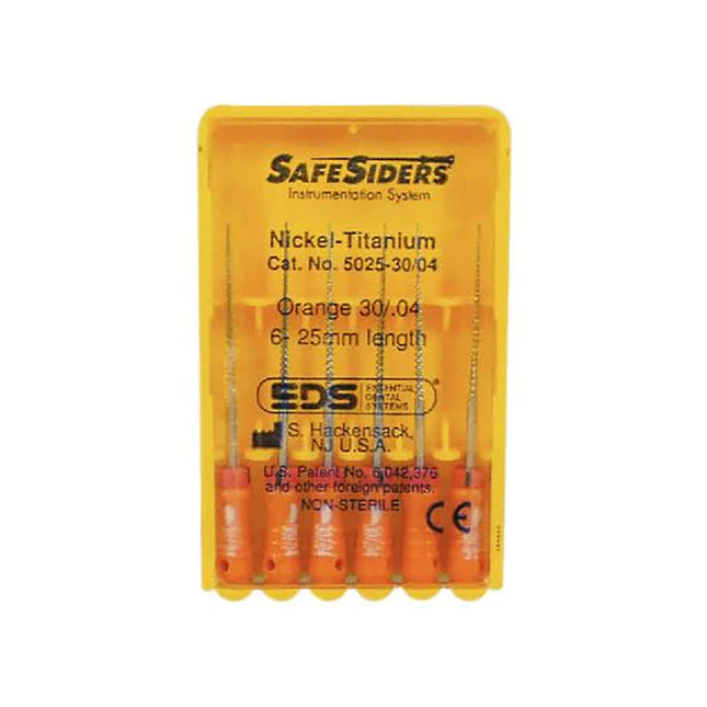 EDS SafeSiders Ni-Ti Reamers 21mm #30/.04 (6)