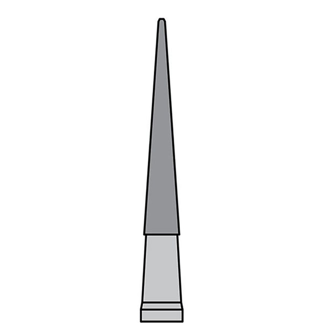 BurPlus Carbide Bur TF #7714 12-Blade Taper Fissure (5)