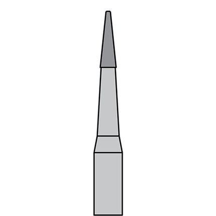 BurPlus Carbide Bur TF #7114 12-Blade Taper Fissure (5)