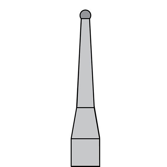 BurPlus Carbide Bur FG #1/2 Round (5)