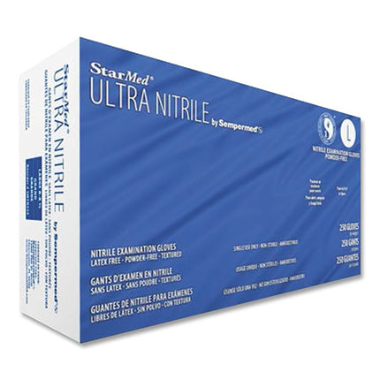 StarMed Ultra Nitrile PF Glove Periwinkle L (250)