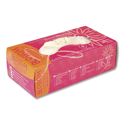 Blossom Latex PF Exam Glove Natural XS (100)