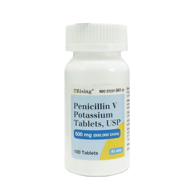 Penicillin V Potassium USP Tablets 500MG (100)