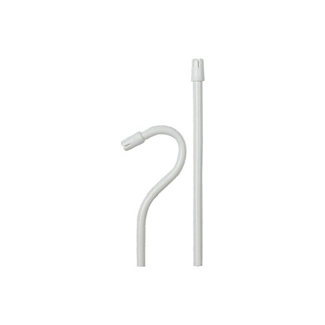 iSmile Saliva Ejectors Bendable White w/White Tip (100)