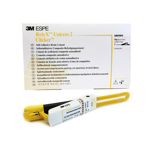 RelyX Unicem 2 Self-Adhesive Resin Cement Clicker Translucent (11g)