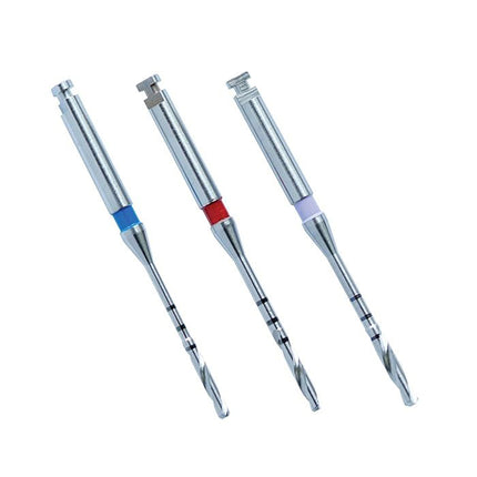 ParaPost Drills P42 Refill Two-Fluted Size 4.5 Blue (3)