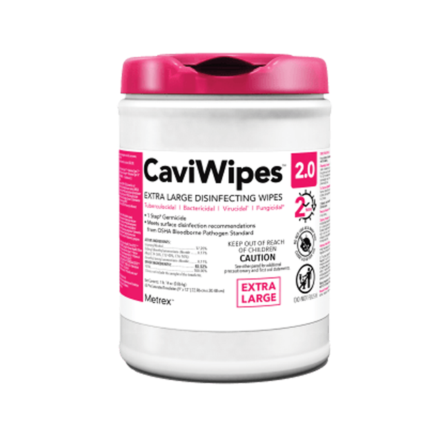 CaviWipes 2.0 9" x 12" XL (65)