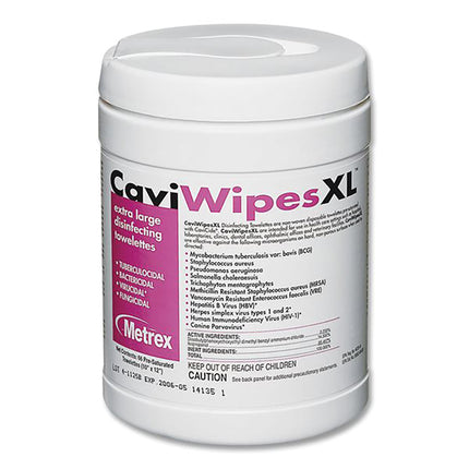 CaviWipes 9" x 12" XL (65)