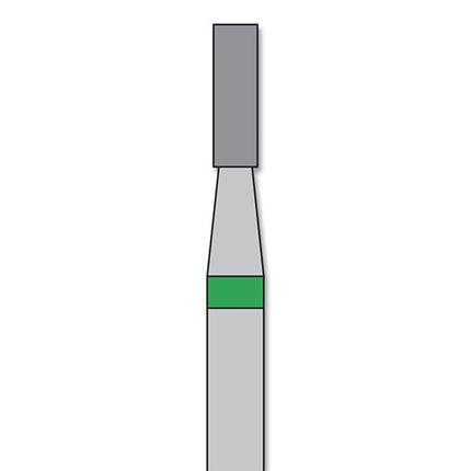 iSmile ValuDiamond Flat End Cylinder 835-012 C (10)