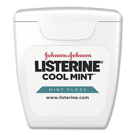 J&J Listerine COOL MINT Floss Waxed (5yd x 144)