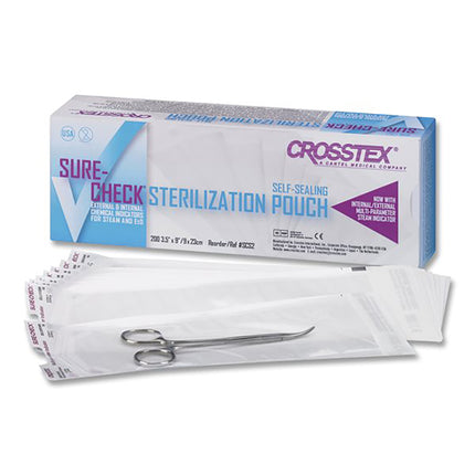 Sure-Check Sterilization Pouches 2-1/4" x 4" (200)