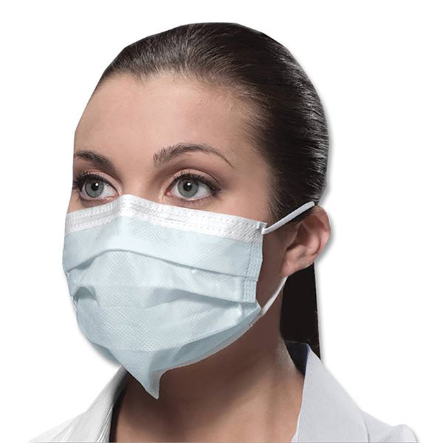 Isofluid SecureFit Earloop Mask Level 1 Blue (50)