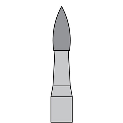 BurPlus Carbide Bur TF #9903 30-Blade Flame (5)