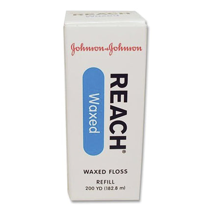 J&J Reach Dental Floss- Professional Size Waxed (200yd roll)