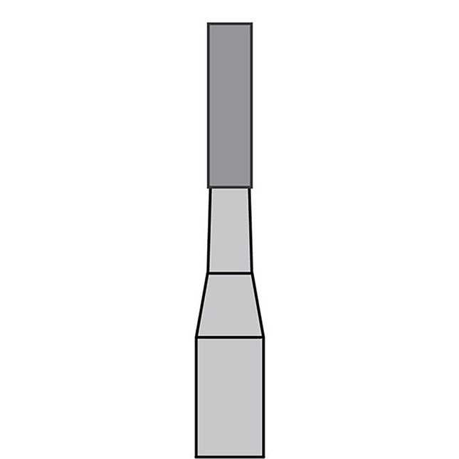 BurPlus Carbide Bur RA #557 Str CC Fissure (5)