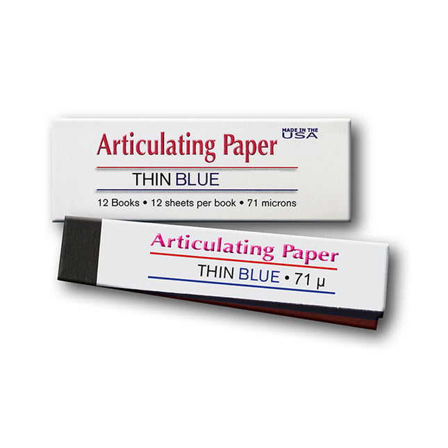 Articulating Paper 71 Microns (.003") Thin Blue (144)