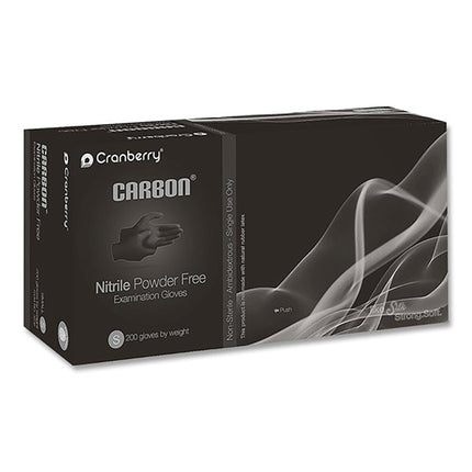 Carbon Nitrile PF Exam Glove Black L (200)