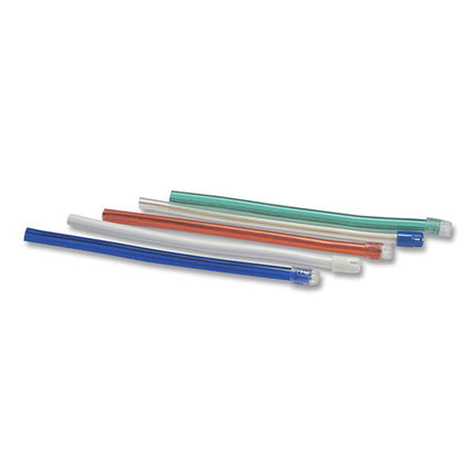 iSmile Saliva Ejectors Bendable Clear w/White Tip (100)