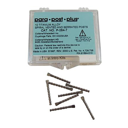 ParaPost Plus Posts Titanium P284 Refill 0.07 Green (10)