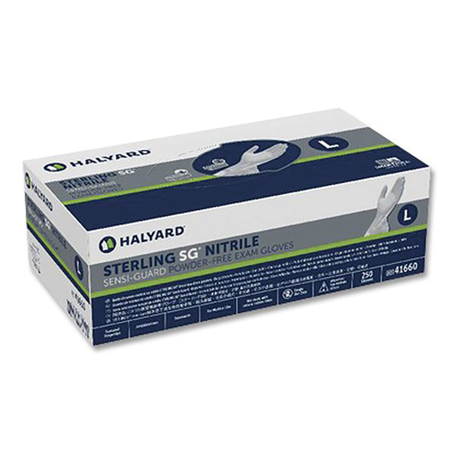 HALYARD STERLING SG Nitrile PF Exam Glove Dark Gray S (250)