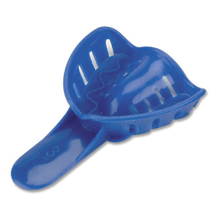 Excellent COLORS Impression Trays Perf. #3 Pedo L Upper Blue (25)
