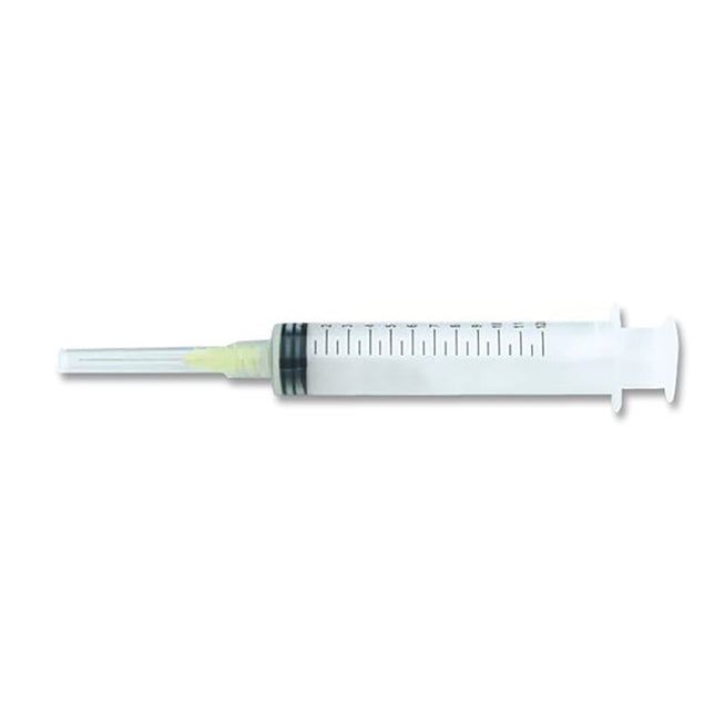 Appli-Vac Pre-Tipped 12cc Syringes 27ga Irrigating Needles Side Vented (100)