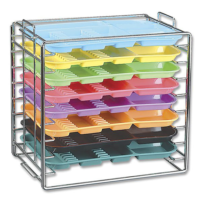 Tray Rack for Size B Trays Chrome