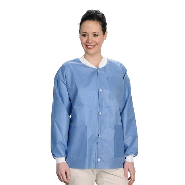 MaxCare Extra-Safe Hip Length Jacket Ceil Blue L (10)
