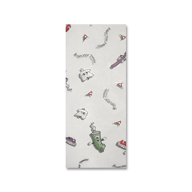 Patient Bag "Brush Your Teeth" 4" x 2-1/2" x 9-1/2" (100)