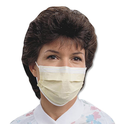 Halyard Earloop Procedure Mask Yellow (50)