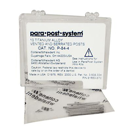 ParaPost Posts Titanium P84 Refill 1mm 0.045 Blue (10)
