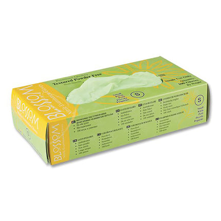 Blossom Nitrile PF Exam Glove Avocado Green L (100)