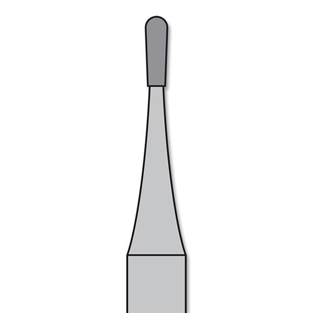 Carbide Bur RA #245 Str Rnd End Fissure (10)