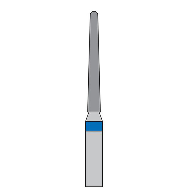 iSmile ValuDiamond Round End Taper 850-012 C (10)