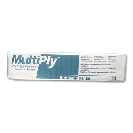 MultiPly Non-Woven Sponges NS 2" x 2" 8-ply (3000)