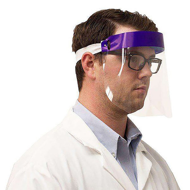 HB Anti-Fog Face Shield Full size 13" x 8" (24)