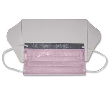 iSmile Earloop Mask Anti-Fog w/ Shield Level 3 Pink (25)