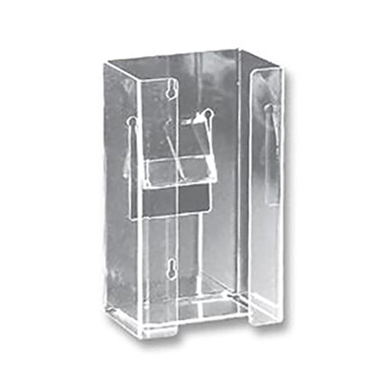 Glove Box Holder Single Vertical Clear